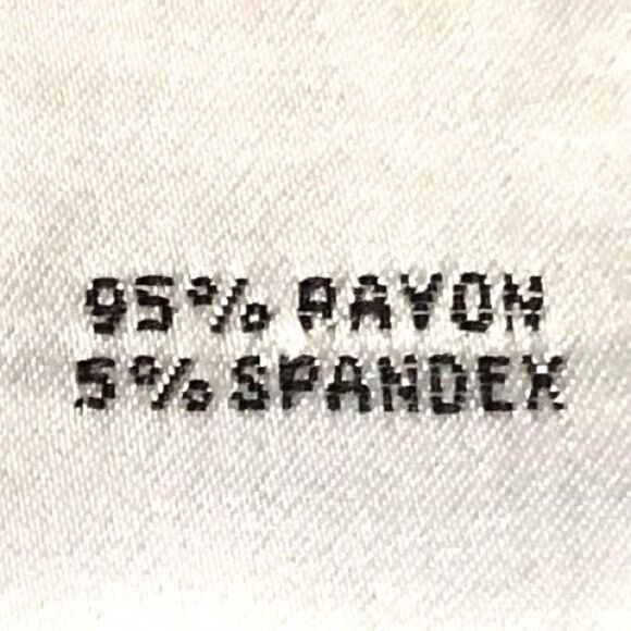 Talbots Wrap Style Geometric Print Top in Navy/White Women’s XL - Picture 7 of 8